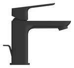 Grohe Cubeo S-Size basin mixer with pop-up waste Silkmove ES Mat Siyah - 1017302430