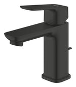 Grohe Cubeo S-Size basin mixer with pop-up waste Silkmove ES Mat Siyah - 1017302430