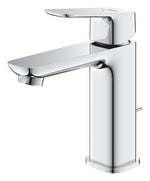 Grohe Cubeo Tek kumandalı lavabo bataryası 1/2″ M-Boyut - 1017560000