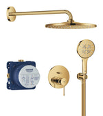 Grohe Essence Ankastre Banyo/Duş Bataryası, Tepe ve El Duşu Seti