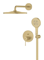 Grohe Essence Ankastre Banyo/Duş Bataryası, Tepe ve El Duşu Seti