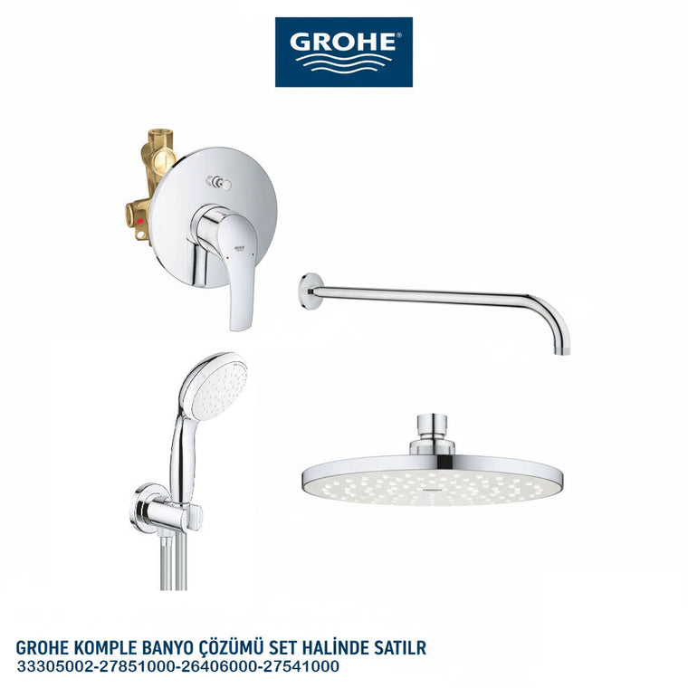 GROHE EUROSMART ANKASTRE SET
