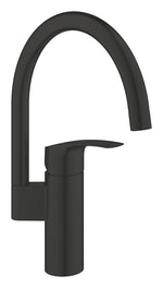 Grohe Eurosmart Tek Kumandalı Eviye Bataryası Mat Siyah - 332022433