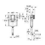 Grohe Gd 2 Gömme Rezervuar - 38987000