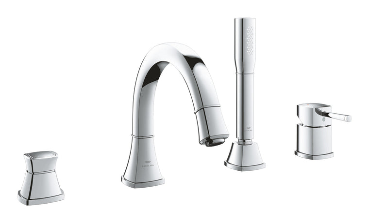 Grohe Grandera Dört Delikli Küvet Bataryası