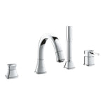 Grohe Grandera Dört Delikli Küvet Bataryası