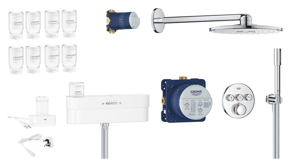GROHE GROHE SmartControl Purefoam — Concealed shower system #1058120000
