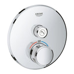 Grohe Grohtherm Smartcontrol Tek Valfli Akış Kontrollü, Ankastre Termostatik Duş Bataryası