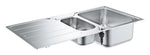 Grohe K500 Damlalıklı Paslanmaz Çelik Eviye - 31572Sd1