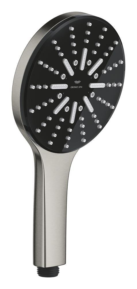 Grohe RainShower Aqua El Duşu, 3 Akışlı, Paslanmaz Çelik - 101676DC00