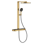 Grohe Rainshower Aqua Pure SmartControl Duş Sistemi, Duvara Monte, Termostatik Bataryalı Duş Kolonu, Altın - 101680GL00
