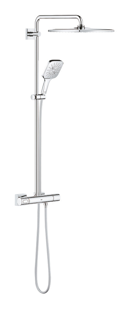 Grohe Rainshower SmartActive 310 Duvara monte termostatik bataryalı duş sistemi - 26649000