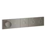 GROHE SPA — Grohtherm Aqua Tiles  3 Yollu  termostat 106866AL00 Brushed Hard Graphite