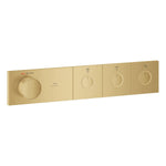 GROHE SPA — Grohtherm Aqua Tiles 3 Yollu termostat Brushed Gold Sunset 106866GN00