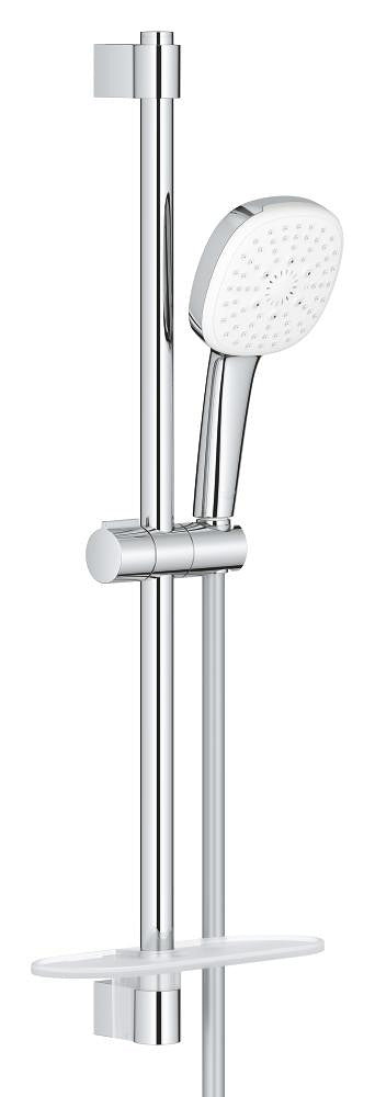GroheTempesta Cube 110 III Sürgülü Duş Sistemi 600 dish, max
13.5Lt./min-3 bars