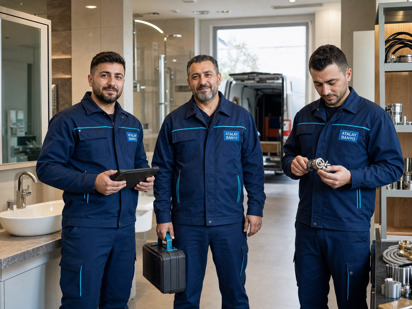 Atalay Banyo servis sonrası destek ekibi